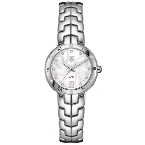 Tag Heuer Link Guilloche Silver Dial Ladies Watch WAT1312-BA0956 Tag Heuer Link Guilloche Silver Dial Ladies Watch WAT1312-BA0956